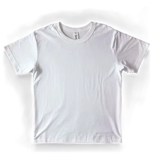 Organic White T-shirt PNG 05252024