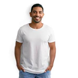 Organic White T-shirt PNG 30 PNG