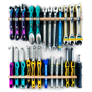 Organized Diy Tools Wall PNG 89 PNG