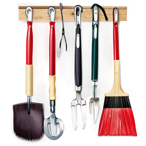 Organized Garden Tools Shed Png 67 PNG image