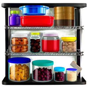 Organized Kitchen Pantry Png 66 PNG image