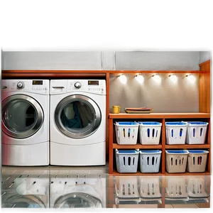 Organized Laundry Room Layout Png Bkw32 PNG image