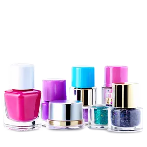 Organized Nail Polish Display PNG 06212024 PNG