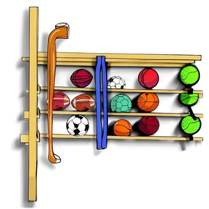 Organized Sports Equipment Closet PNG 63 PNG
