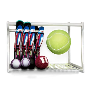 Organized Sports Equipment Closet PNG 64 PNG