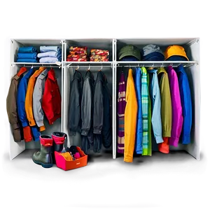 Organized Winter Gear Closet PNG 06212024 PNG