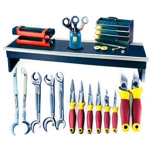 Organized Workbench Tools PNG 06212024