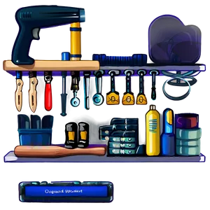 Organized Workbench Tools PNG Hoj PNG