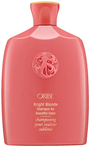 Oribe Bright Blonde Shampoo Bottle PNG image