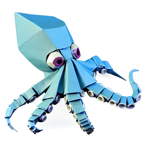 Origami Octopus Png 05062024 PNG image