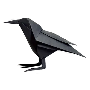 Origami Raven Figure Png 52 PNG image