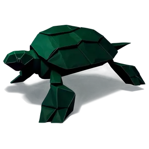 Origami Turtle Design Png Mjv PNG image