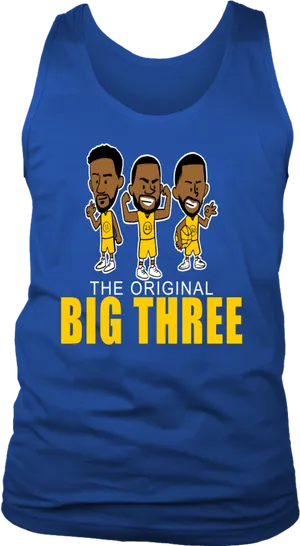 Original Big Three Basketball Tank Top PNG image