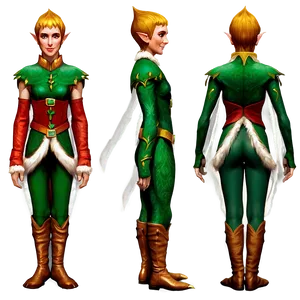 Original Elf Body Design PNG 25 PNG