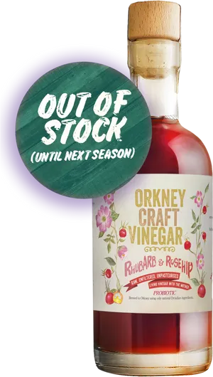 Orkney Craft Vinegar Outof Stock PNG