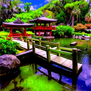 Orlando Japanese Garden Png 06252024 PNG image