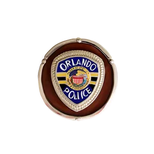 Orlando Police Department Badge Png Uya27 PNG image