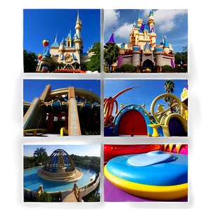 Orlando Theme Parks Collage Png 97 PNG image