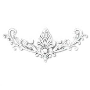 Ornamental Fancy Line Drawing Png Vku24 PNG image