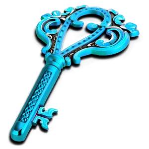Ornamental Keys PNG 05242024