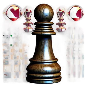 Ornate Chess Pawn Model PNG Dbi PNG