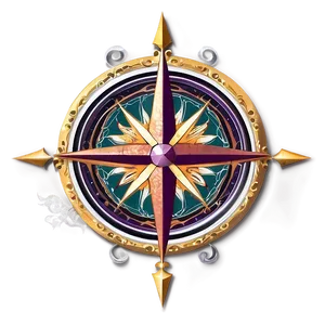 Ornate Compass Rose Png Lcx PNG image