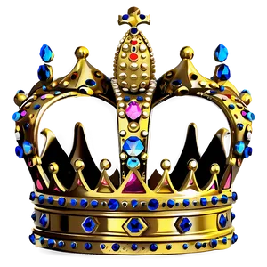 Ornate Crown Graphic Png Xhh22 PNG image