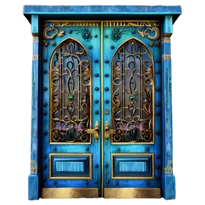 Ornate Double Door PNG Pnq PNG