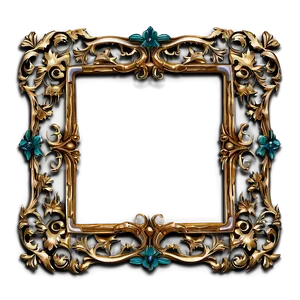 Ornate Frame B PNG image