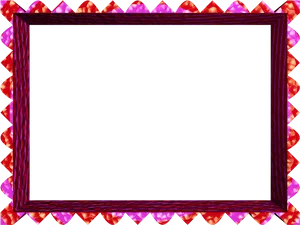 Ornate Geometric Border Frame PNG image