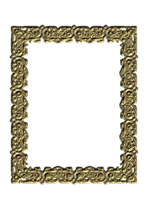 Ornate_ Golden_ Frame