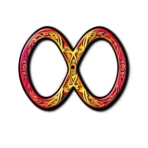 Ornate Infinity Symbol Drawing Png Xbc55 PNG image