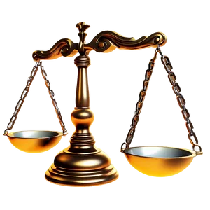 Ornate Justice Scale PNG Bux86 PNG