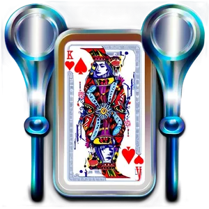 Ornate Playing Card Decoration Png 05252024 PNG image