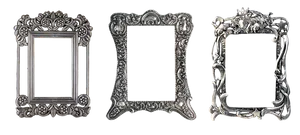 Ornate Silver Picture Frames