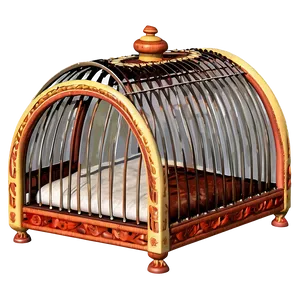 Ornate Victorian Cage PNG 20 PNG