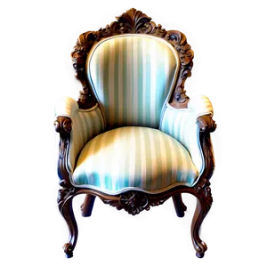 Ornate Victorian Silla PNG Odu
