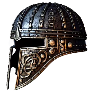 Ornate Viking Helmet PNG Ibd
