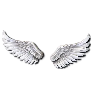 Ornate White Wings PNG 27 PNG
