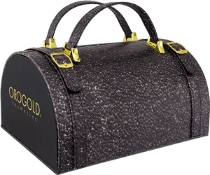 Orogold Cosmetics Black Travel Bag PNG