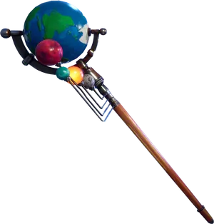 Orrery Staff Model PNG image