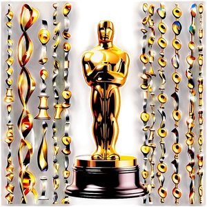 Oscar Award Backdrop Png 06202024 PNG image