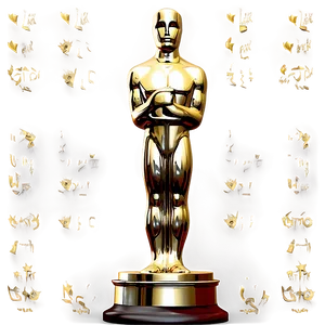 Oscar Award In Hand PNG Xtw
