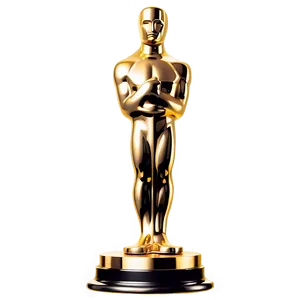 Oscar Statue In Gold Png Eaj PNG image