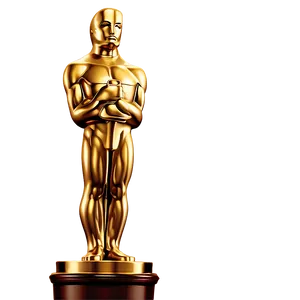 Oscar Statue Outline PNG Cdl45 PNG