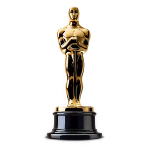 Oscar Statue Spotlight Png 06202024 PNG image