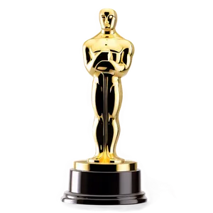 Oscar Trophy With Stars PNG 47 PNG