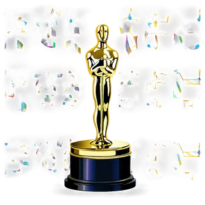 Oscar Winner Trophy PNG 06202024 PNG