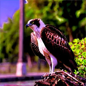 Osprey In Urban Environment PNG 06292024