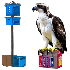 Osprey In Urban Environment PNG Ags63 PNG